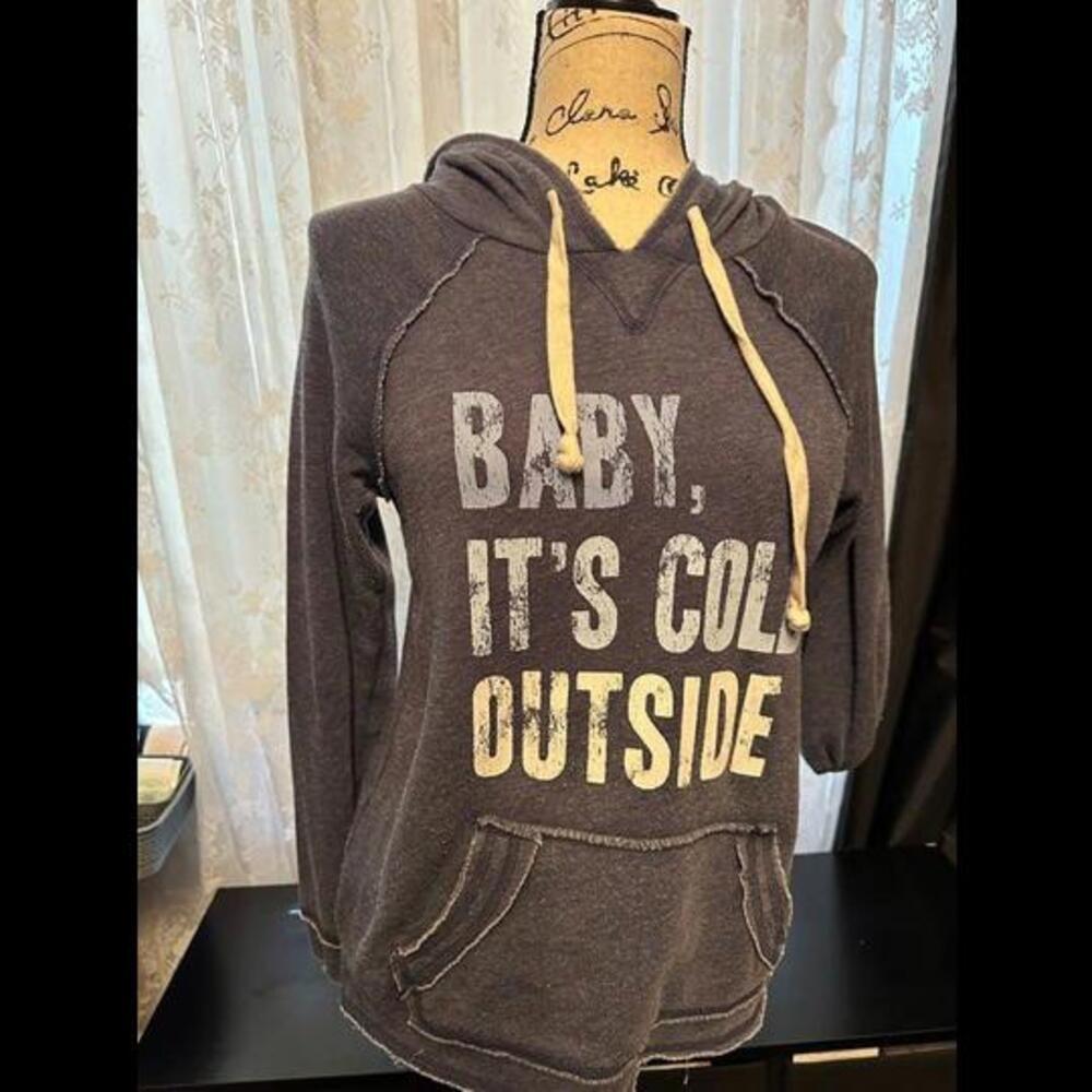 Cozy "Baby, It's Cold Outside" Hoodie - Warm Up in Style